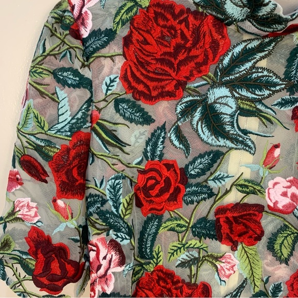 NOVA Luxe Renee Embroidered Mini Dress - Picture 4 of 14